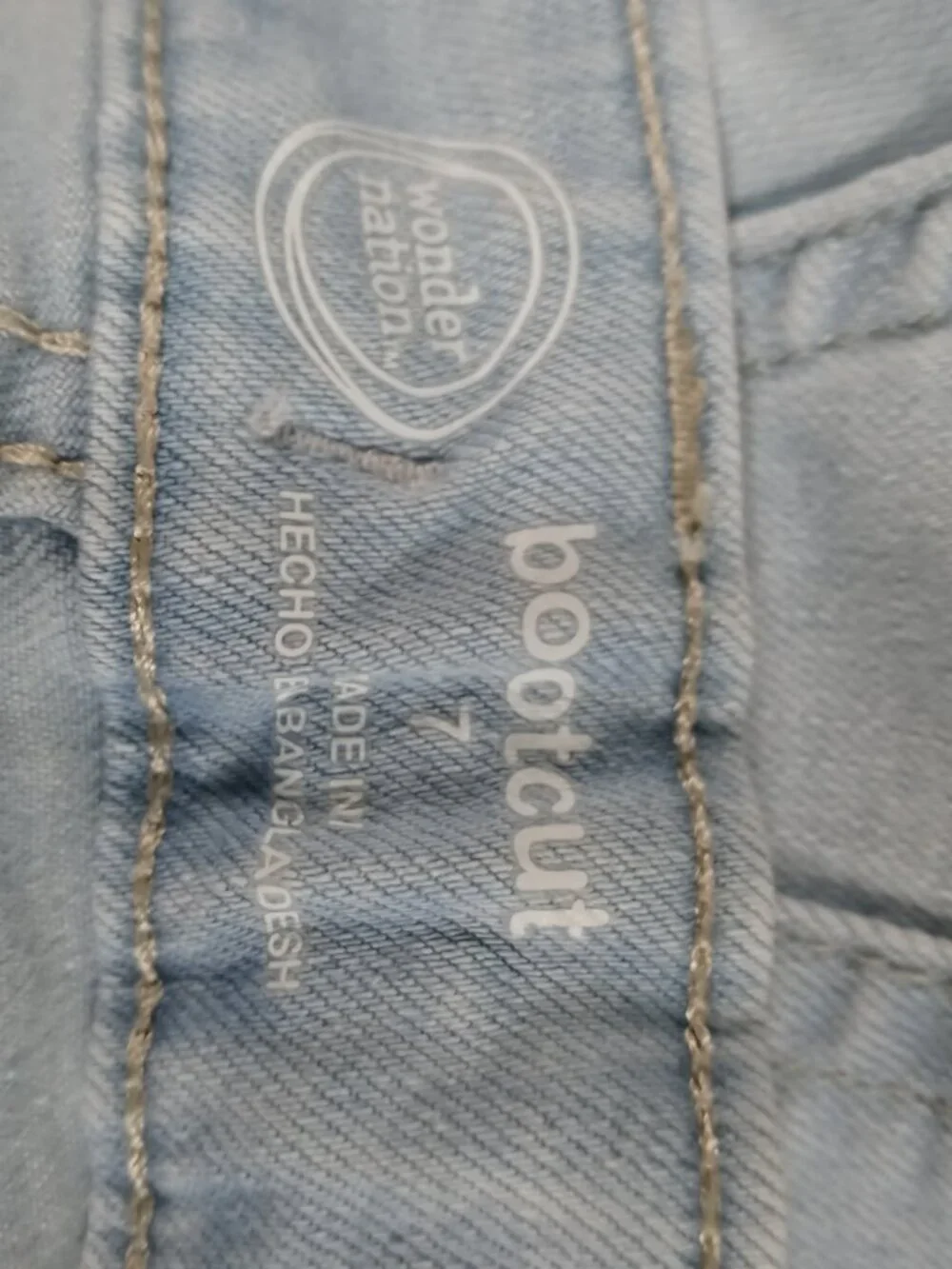5 Lot Assorted Girls Blue Jean Pants Kids Clothes Bundle in Great Cond
